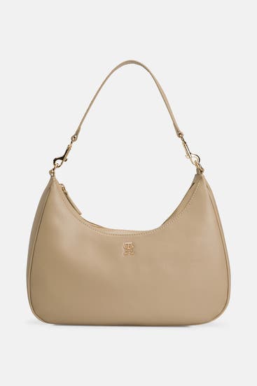 TOMMY HILFIGER - Schultertasche beige