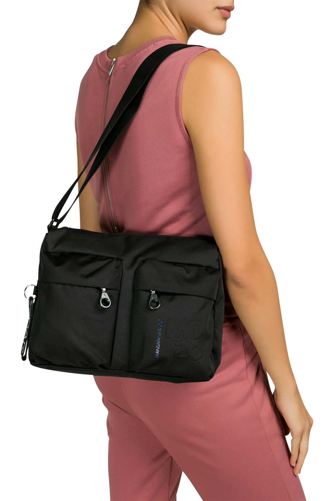 MANDARINA DUCK Umhängetasche schwarz, Bild 1