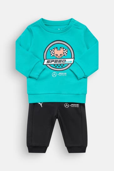 PUMA Set: Sweatshirt und Sweatpants