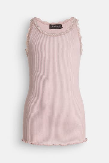 ROSEMUNDE Seidenmix-Top rosé