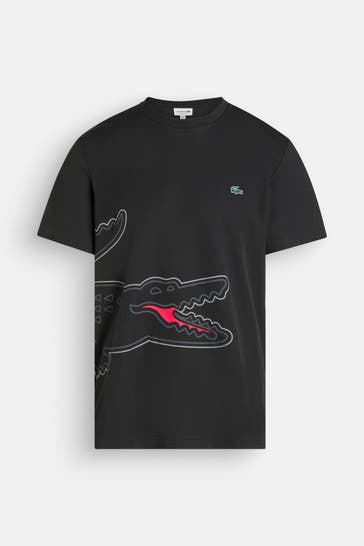 LACOSTE T-Shirt schwarz