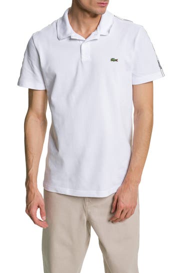 LACOSTE Polo-Shirt weiß