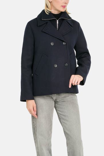 CINQUE Wolljacke 'Cicabina' nachtblau