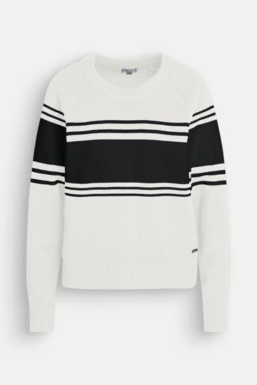 U.S. POLO ASSN. Strickpullover 'Aleia' gemustert