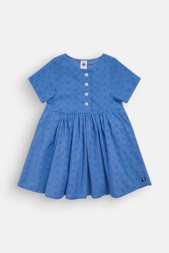 PETIT BATEAU Kleid azurblau