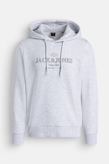 JACK & JONES - Hoodie grau