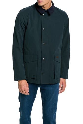BARBOUR Übergangsjacke 'Clayton' grünblau