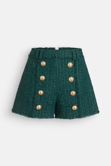 BALMAIN Shorts dunkelgrün