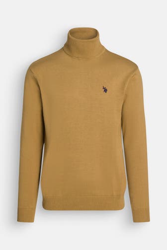 U.S. POLO ASSN. Strickpullover camel