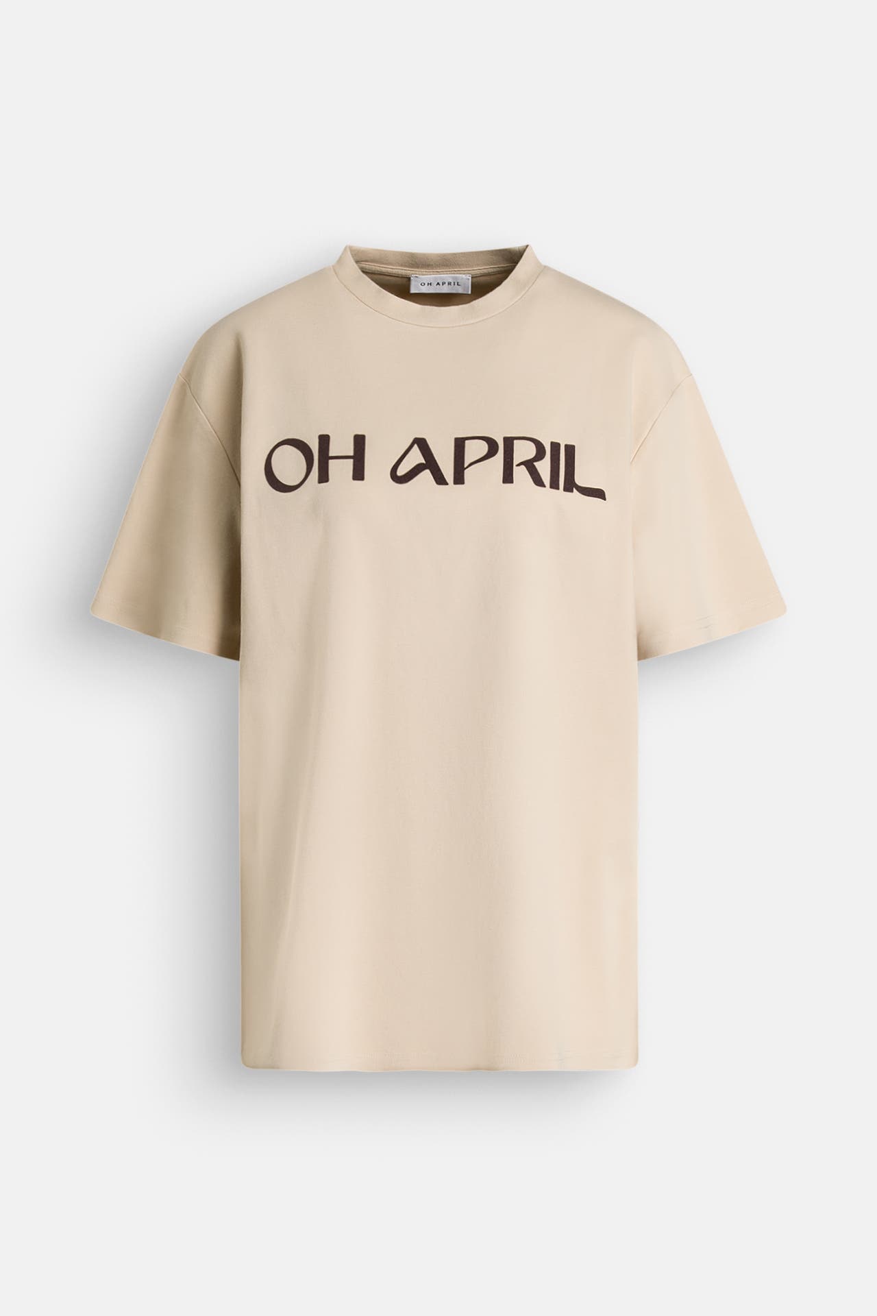 OH APRIL T-Shirt beige, Bild 1