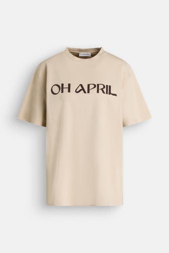 OH APRIL T-Shirt beige