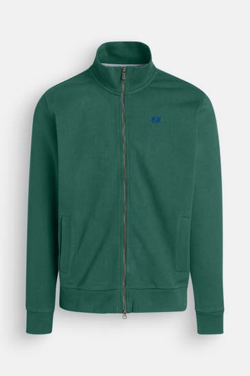 LA MARTINA Sweatjacke tannengrün