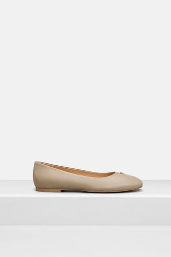 AIGNER Ballerinas 'Babette' greige