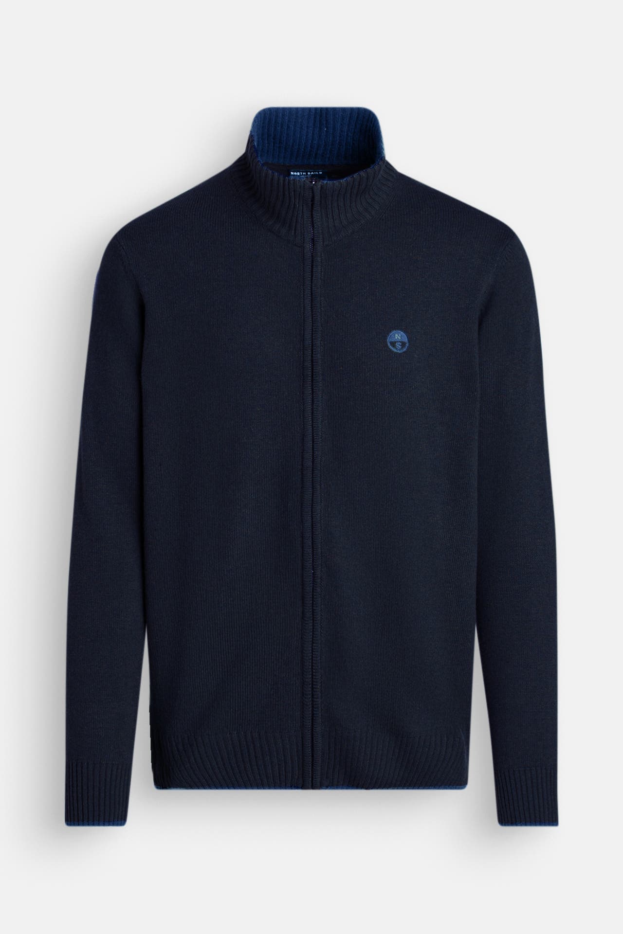 NORTH SAILS Wollmix-Strickjacke navy, Bild 1