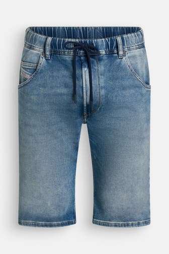 DIESEL Jeansshorts 'Krooley' taubenblau