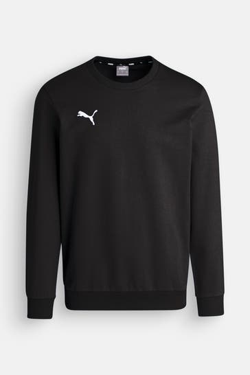 PUMA Sweatshirt 'teamGoal' schwarz