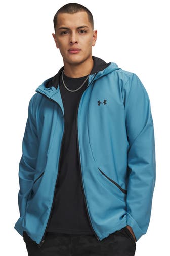 UNDER ARMOUR Funktionsjacke 'Unstoppable' azurblau