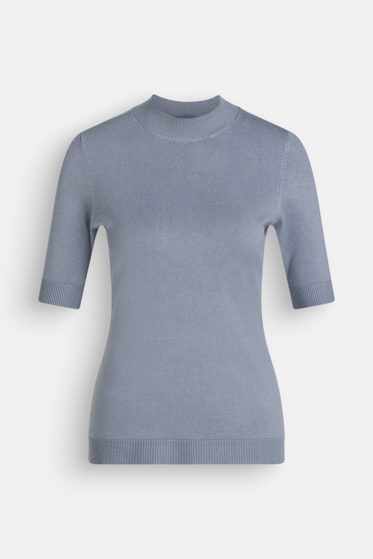 COMMA, Strickshirt graublau, Bild 1