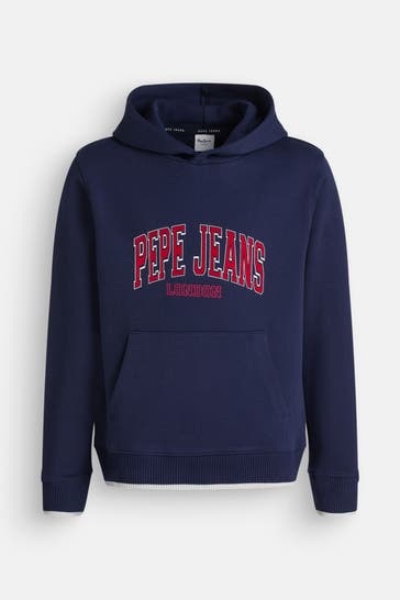 PEPE JEANS Hoodie 'Bain' nachtblau