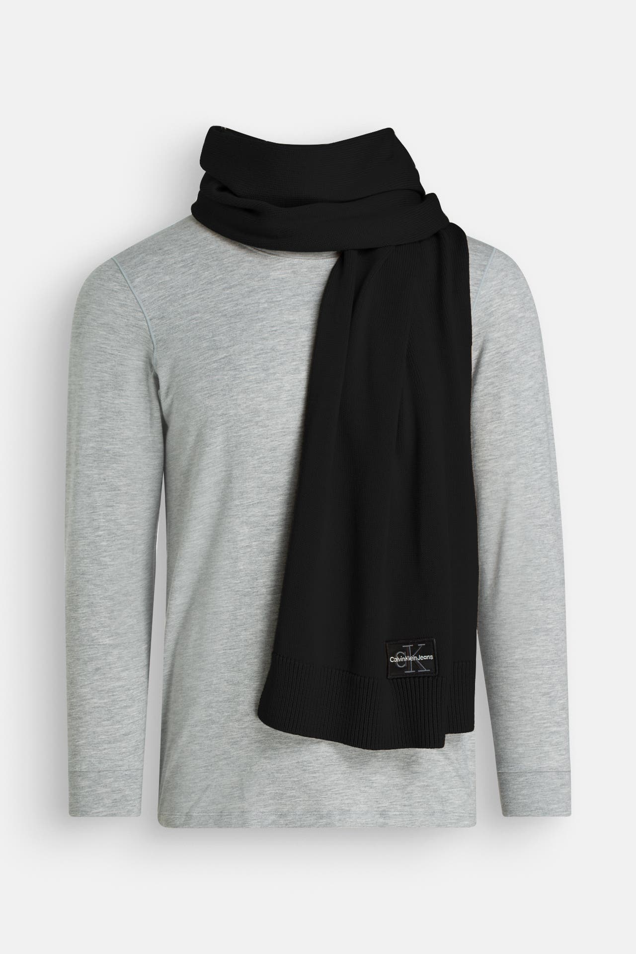 CALVIN KLEIN Schal schwarz, Bild 1