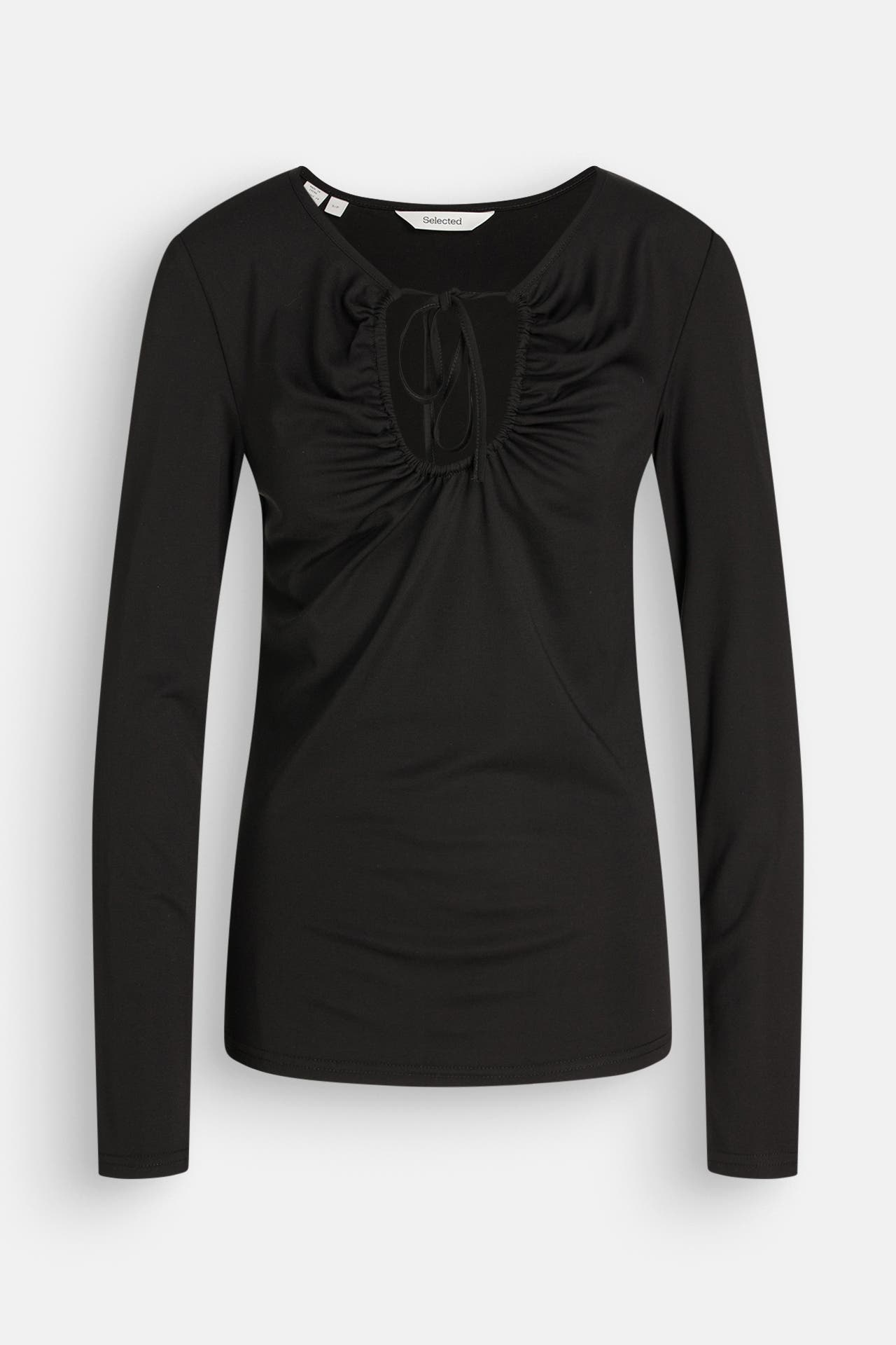 SELECTED Longsleeve 'Mia' schwarz, Bild 1