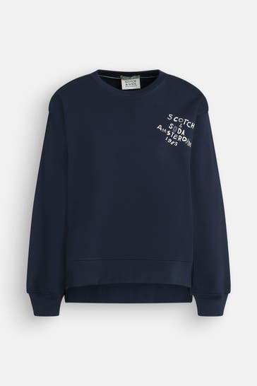SCOTCH & SODA Sweatshirt navy
