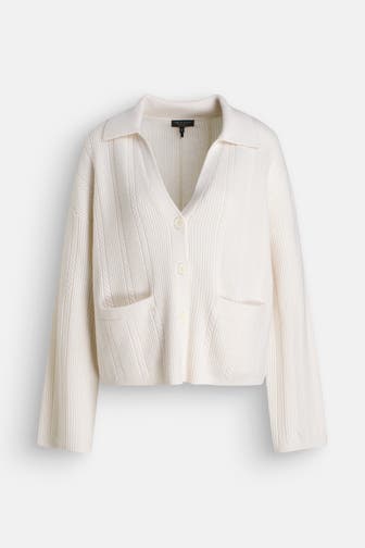 RAG & BONE Kaschmirjacke 'Maud' weiß