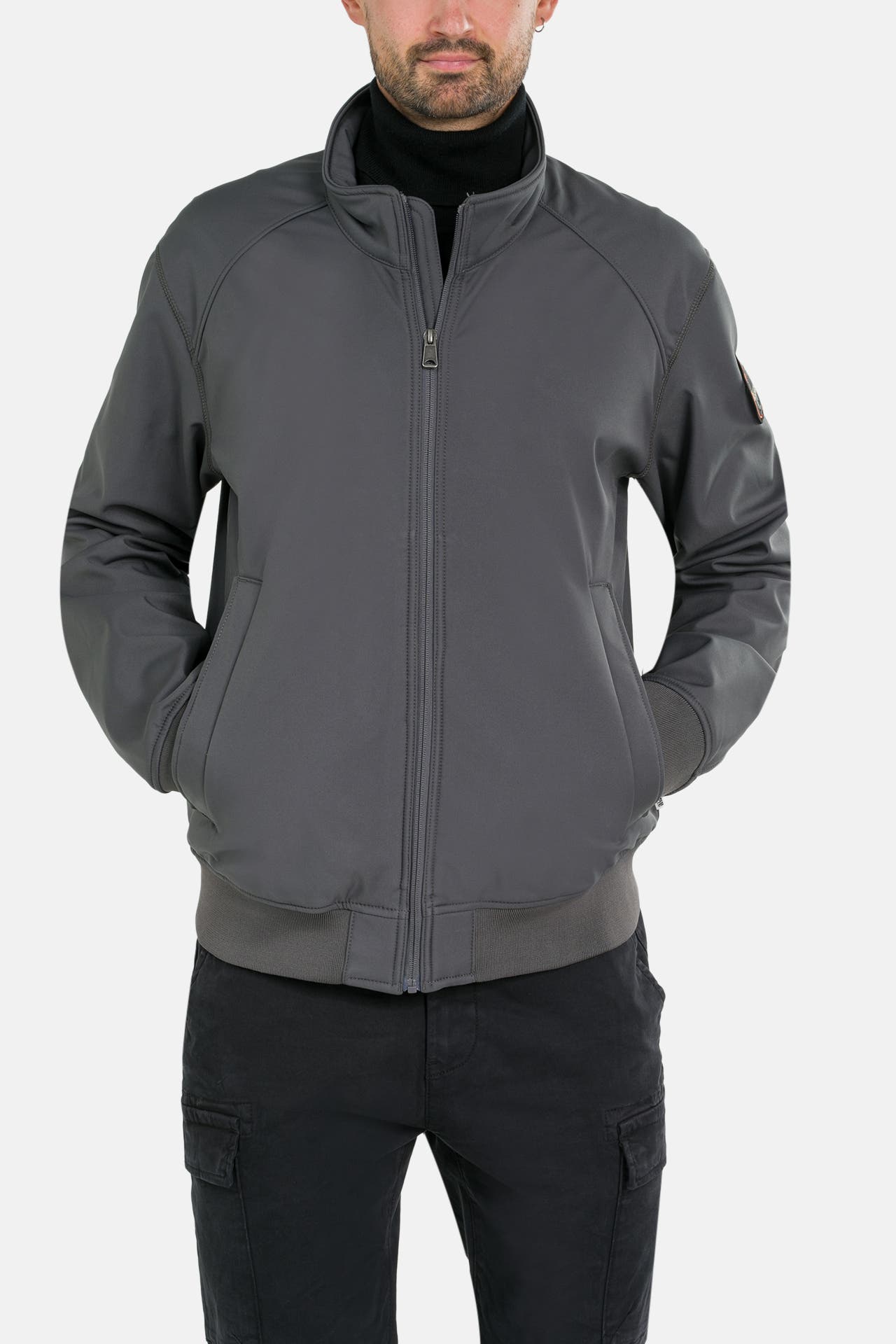 NAPAPIJRI Softshelljacke 'ALES' grau, Bild 1