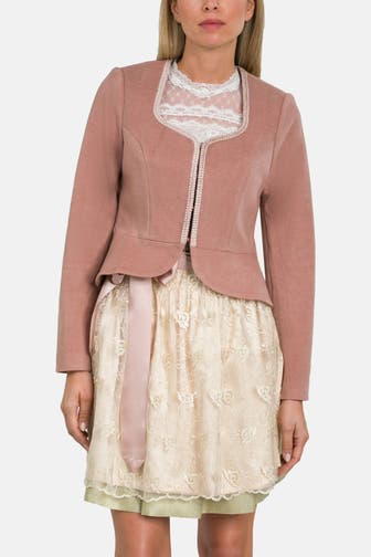 KRÜGER Trachtenjacke 'Rosina' altrosa