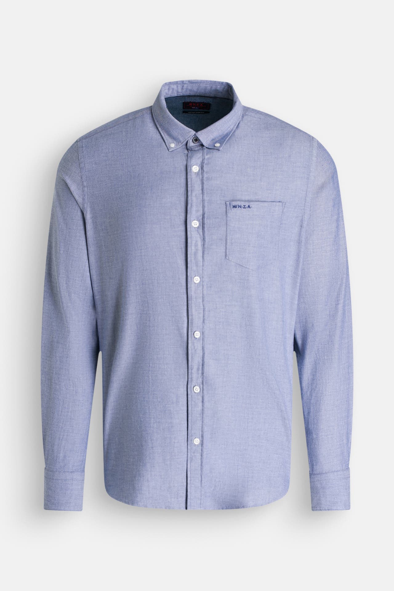 NEW ZEALAND AUCKLAND Casual-Hemd graublau, Bild 1
