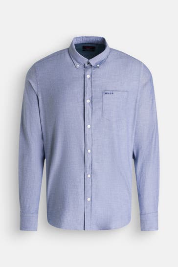 NEW ZEALAND AUCKLAND Casual-Hemd graublau