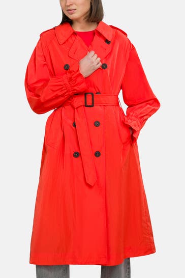 NO. 1 COMO Trenchcoat 'Vicenza' orange