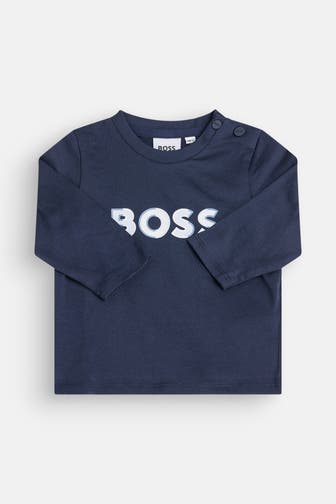 BOSS Longsleeve dunkelblau