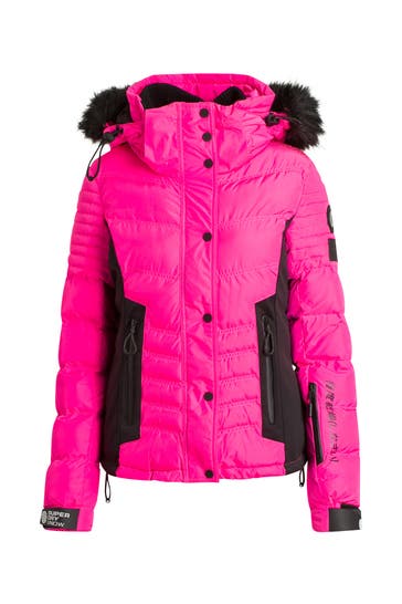SUPERDRY Skijacke pink