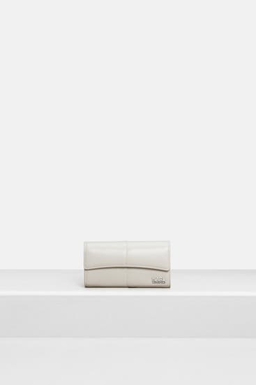 KARL LAGERFELD - Geldbörse 'Stone' offwhite