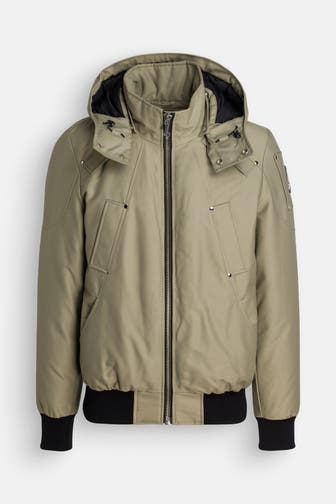 MOOSE KNUCKLES Daunenjacke 'Ballistic Bomber' salbeigrün