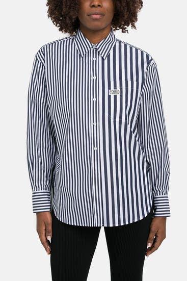 LACOSTE - Casual-Bluse gestreift