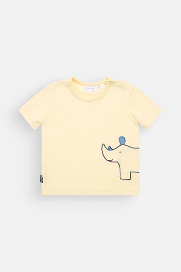 SANETTA T-Shirt hellgelb