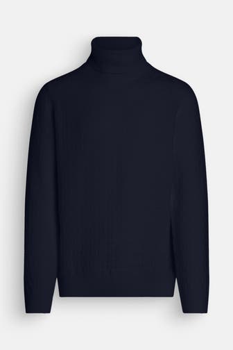 HECHTER Paris Rollkragenpullover navy