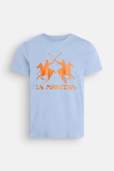 LA MARTINA T-Shirt hellblau
