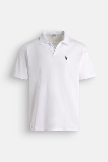U.S. POLO ASSN. Polo-Shirt weiß