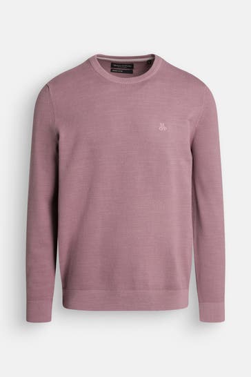 MARC O'POLO DENIM Strickpullover dunkelrosa