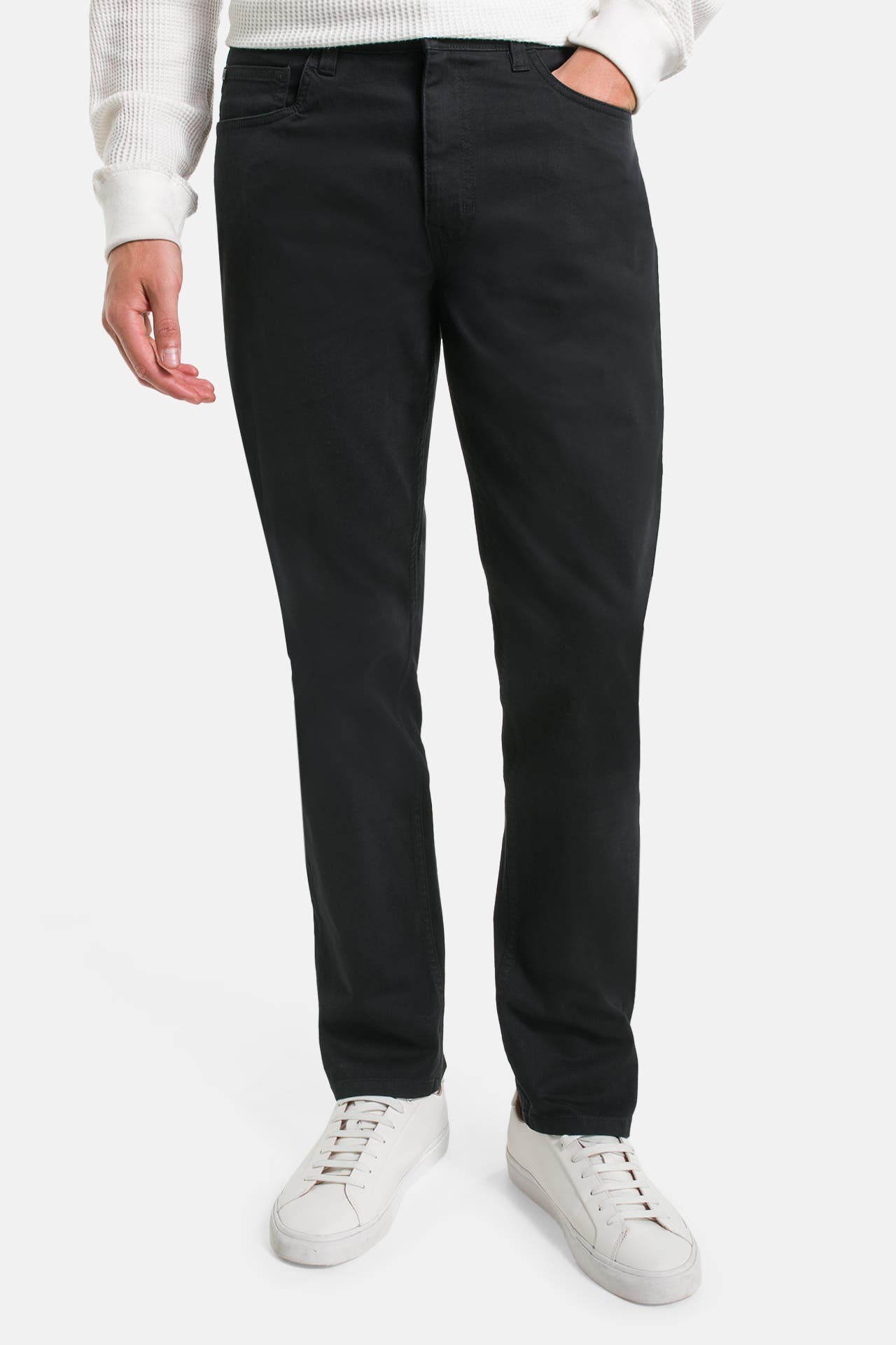 BEN SHERMAN Stoffhose schwarz, Bild 1