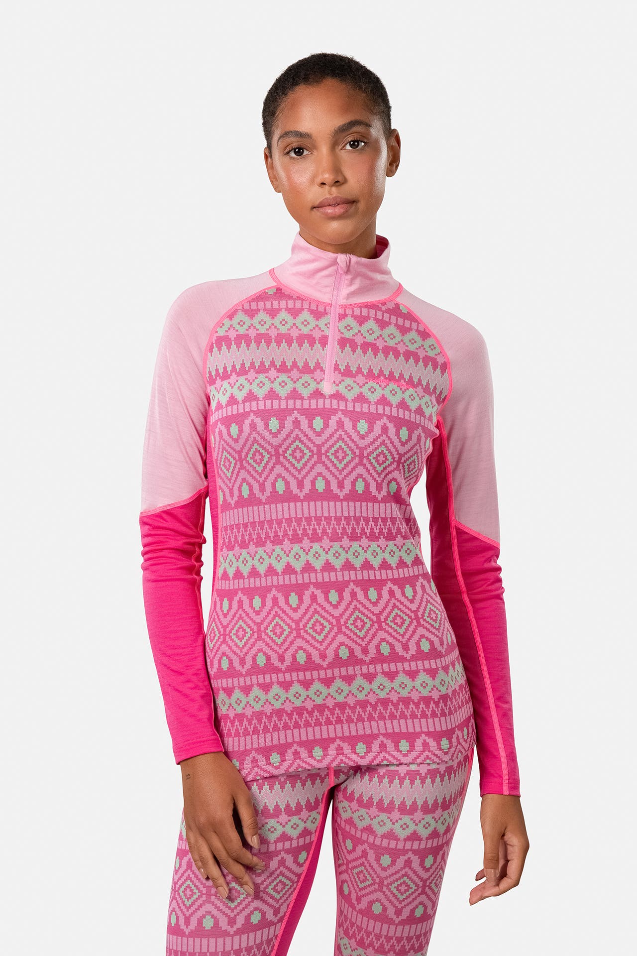 KARI TRAA Baselayer 'Malia' gemustert, Bild 1