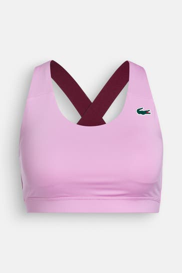 LACOSTE Sport-Bustier rosa