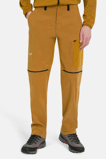 SALEWA Zip Off-Outdoorhose 'Puez Hemp'