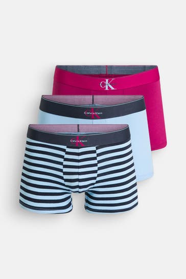 CALVIN KLEIN 3er-Pack Boxer Trunks mehrfarbig