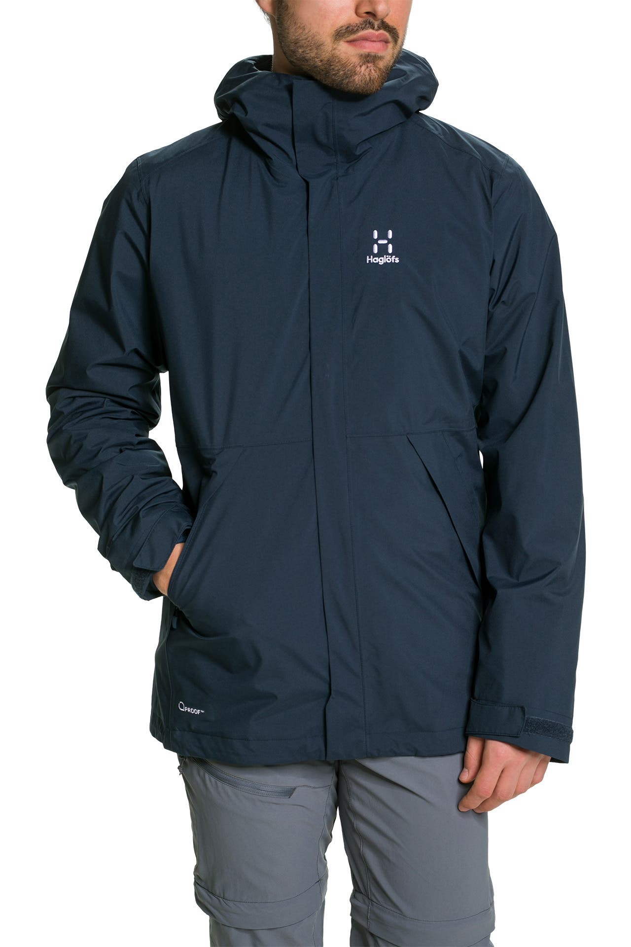 HAGLÖFS 3 in 1-Funktionsjacke 'Stuga' navy » günstig online kaufen ...