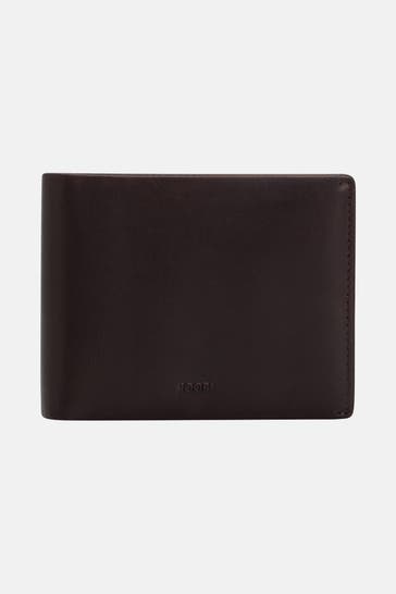 JOOP! Ledergeldbörse 'Loreto Typhon' dunkelbraun