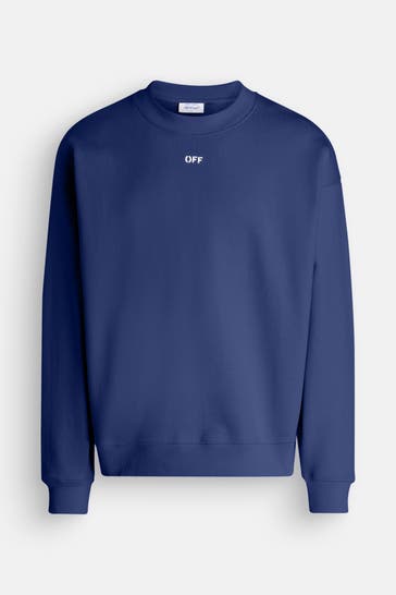 OFF-WHITE Sweatshirt azurblau